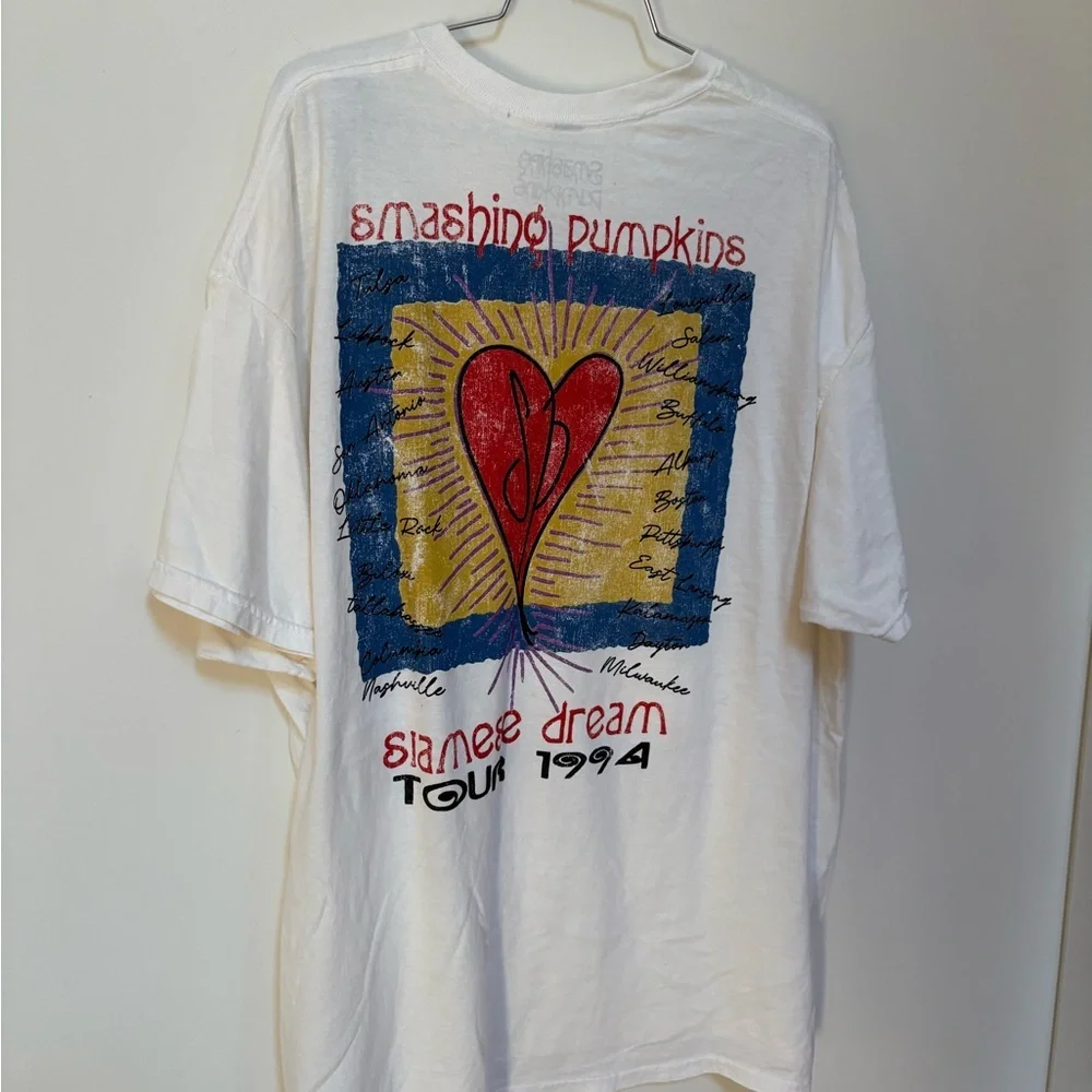 NWOT Smashing Pumpkins Siamese Dream Tour 1994 Tee Dress Size S/M - Picture 9 of 11
